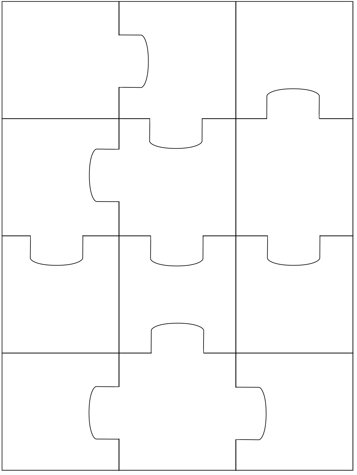 Free Craft Projects Magnetic Puzzle Greeting